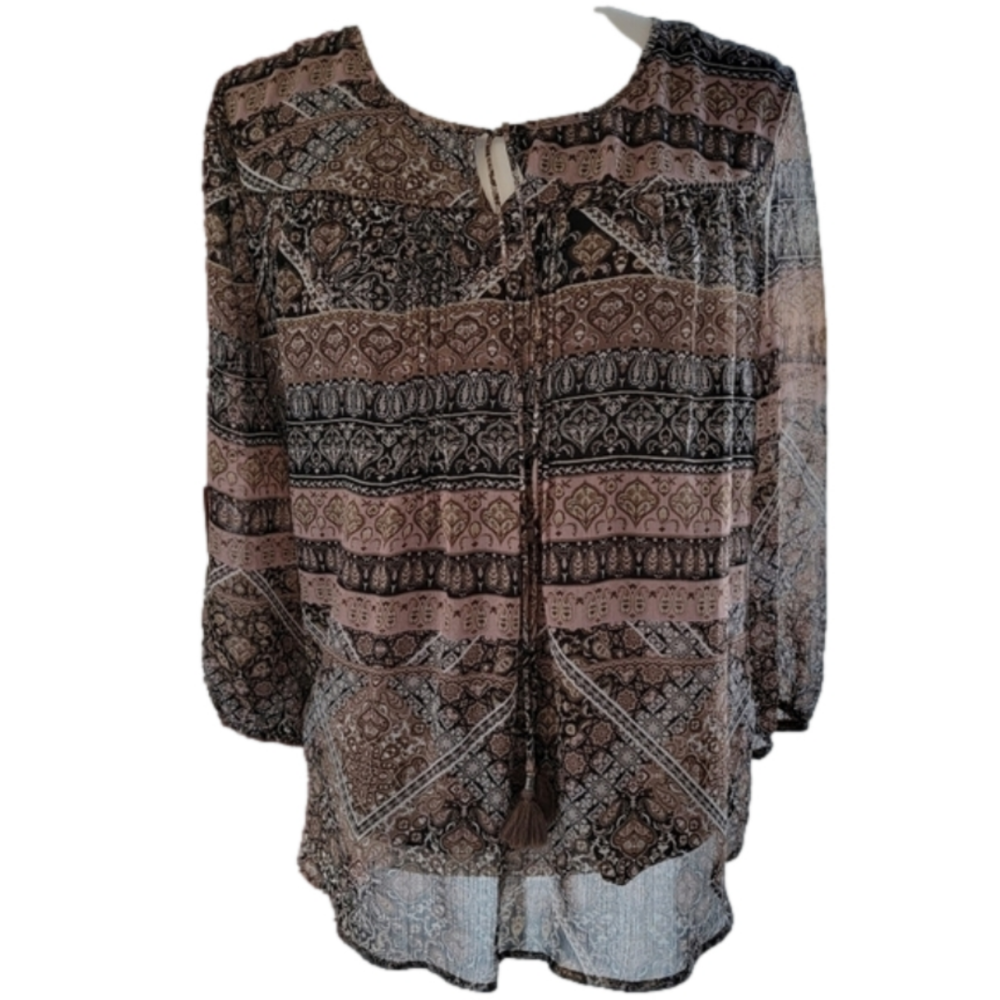 𝅺st. John's Bay Tunic Blouse Size PL EUC